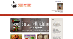 Desktop Screenshot of circusposterus.com